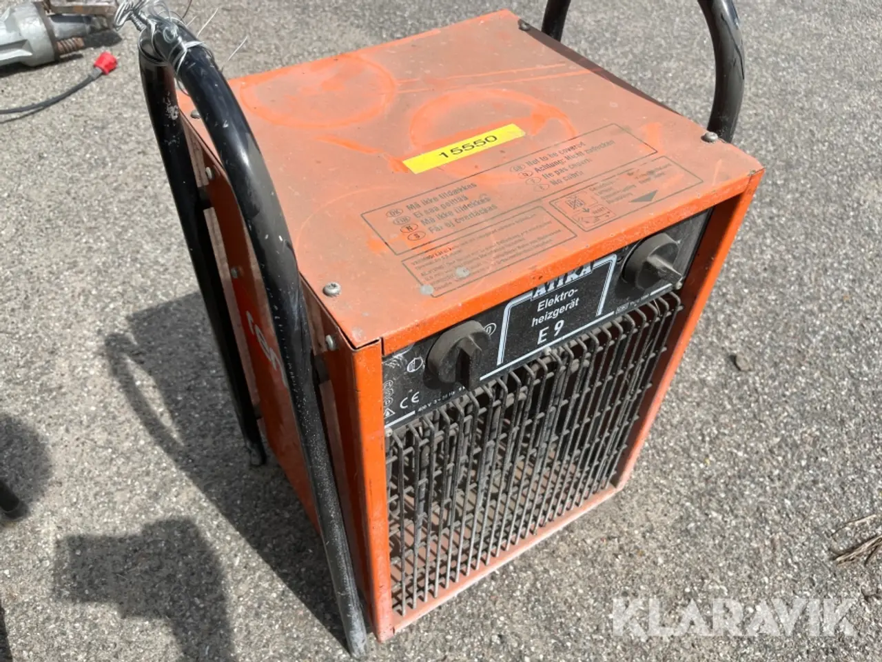 Billede 9 - Affugter/varmeblæser Danfherm/Atika Cd1100/E9 2 styk