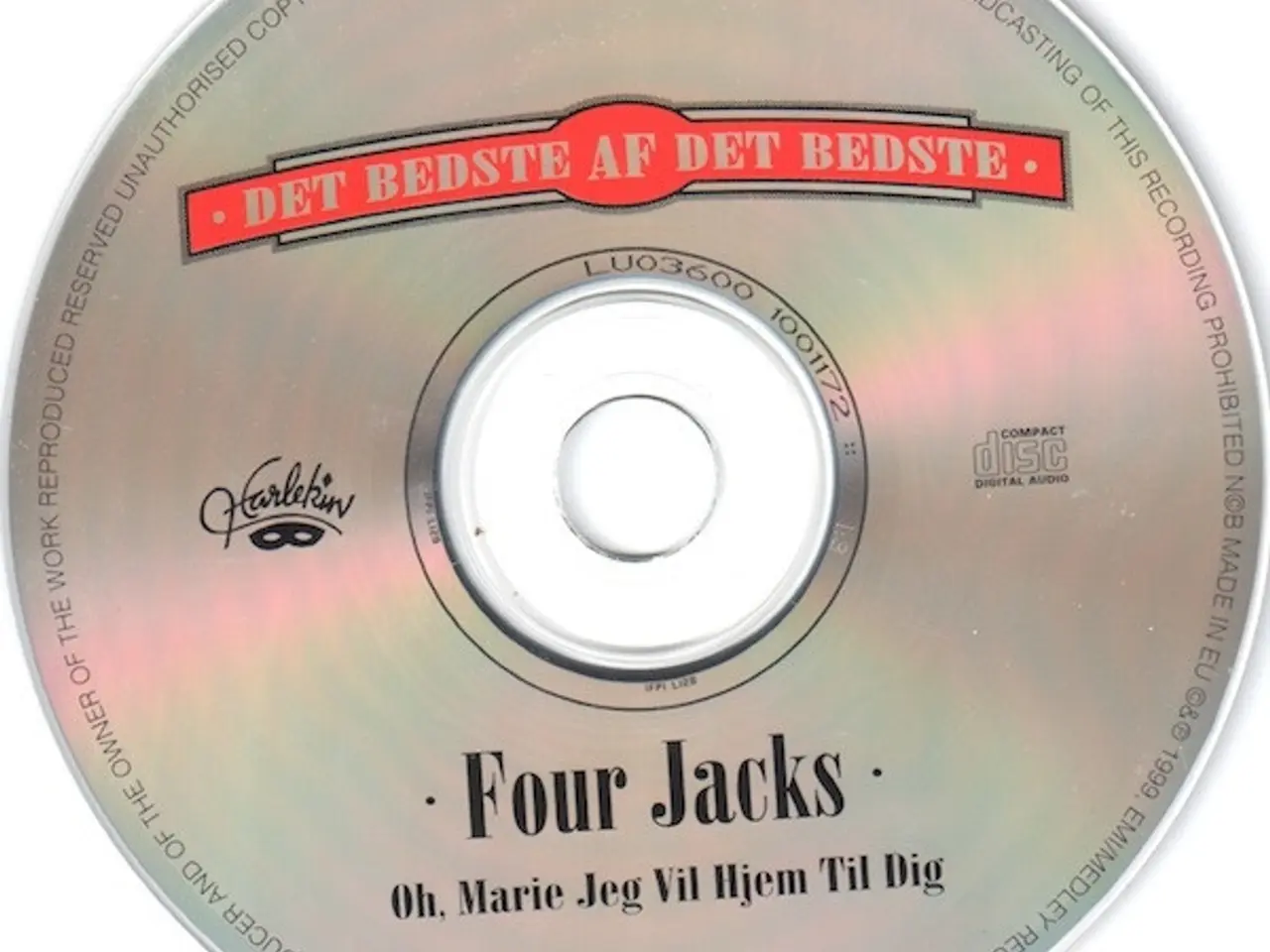 Billede 3 - Four Jacks – Oh, Marie Jeg Vil Hjem Til Dig – CD