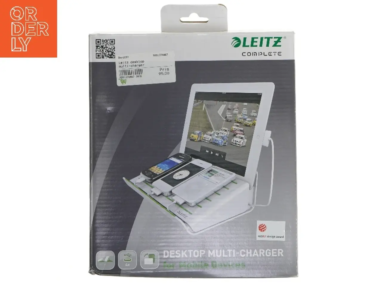 Billede 1 - Multilader til mobile enheder fra Leitz (str. 21x25x9 cm)