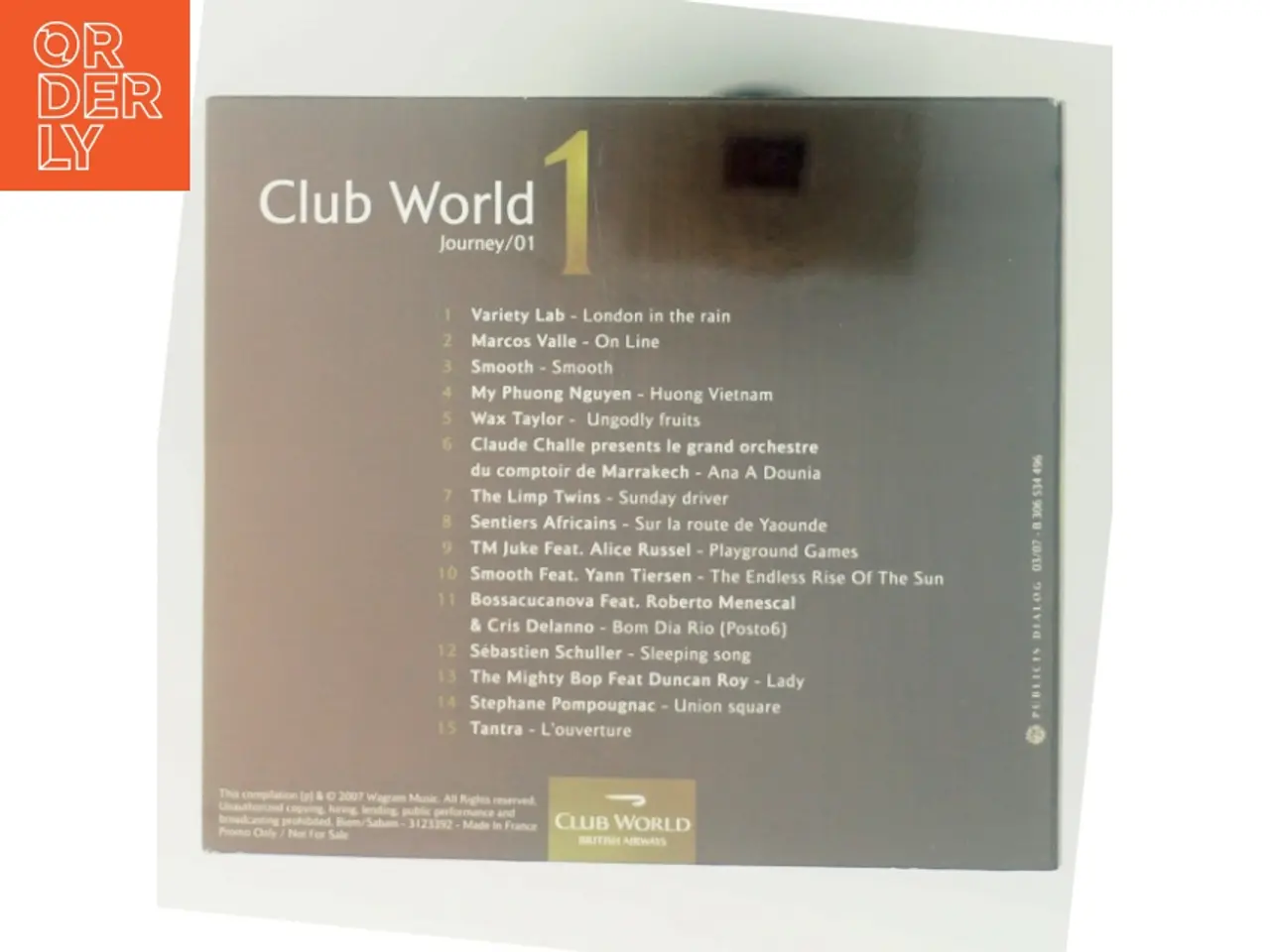 Billede 6 - Club World Promo CD fra British Airways