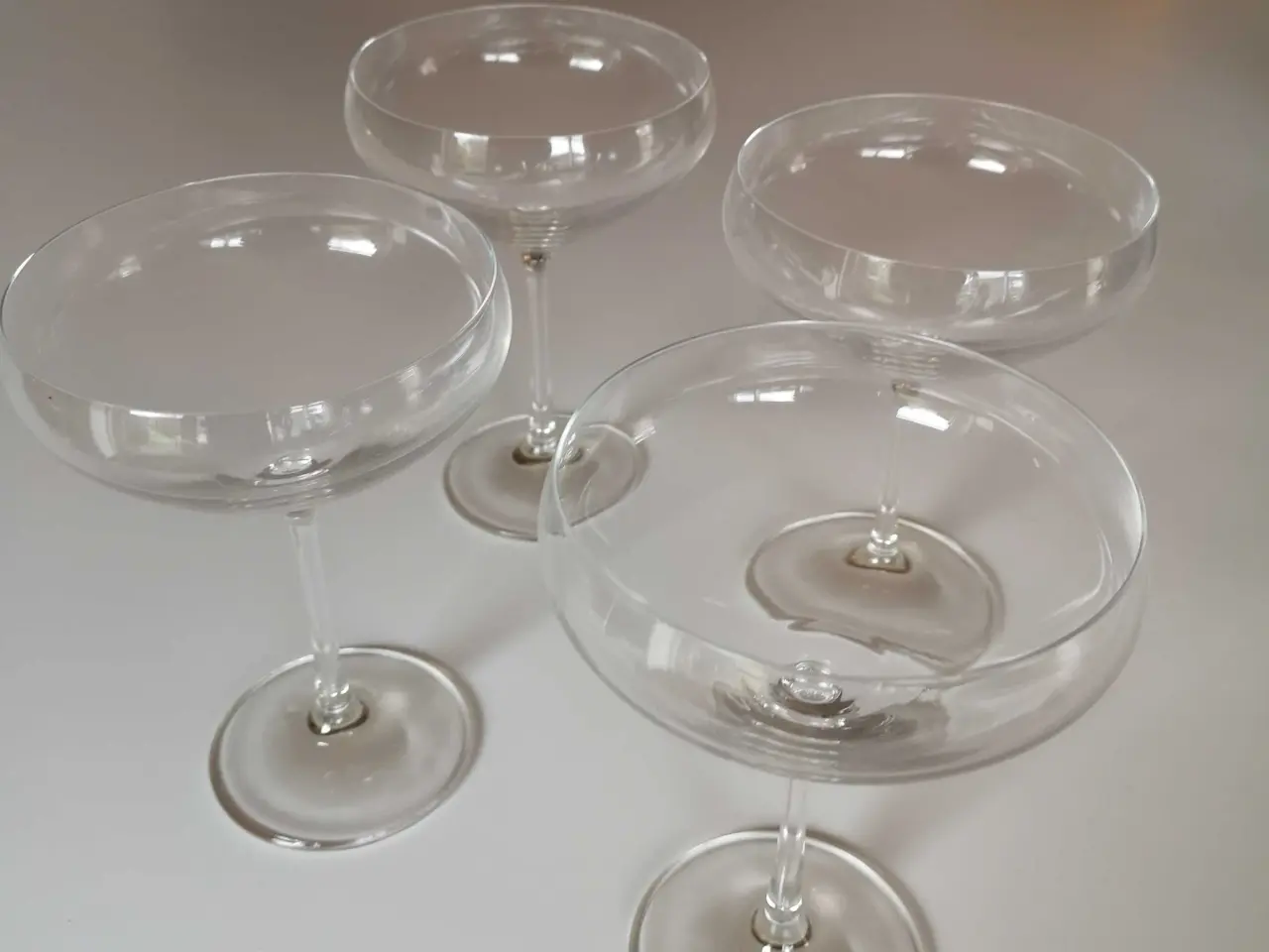 Billede 3 - 4 champagne - / dessertskåle