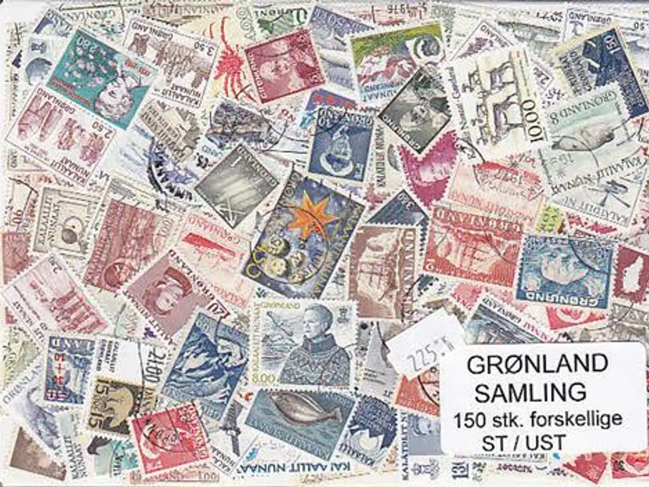 Billede 1 - Grønland Samling St/ust. 150 forskellige