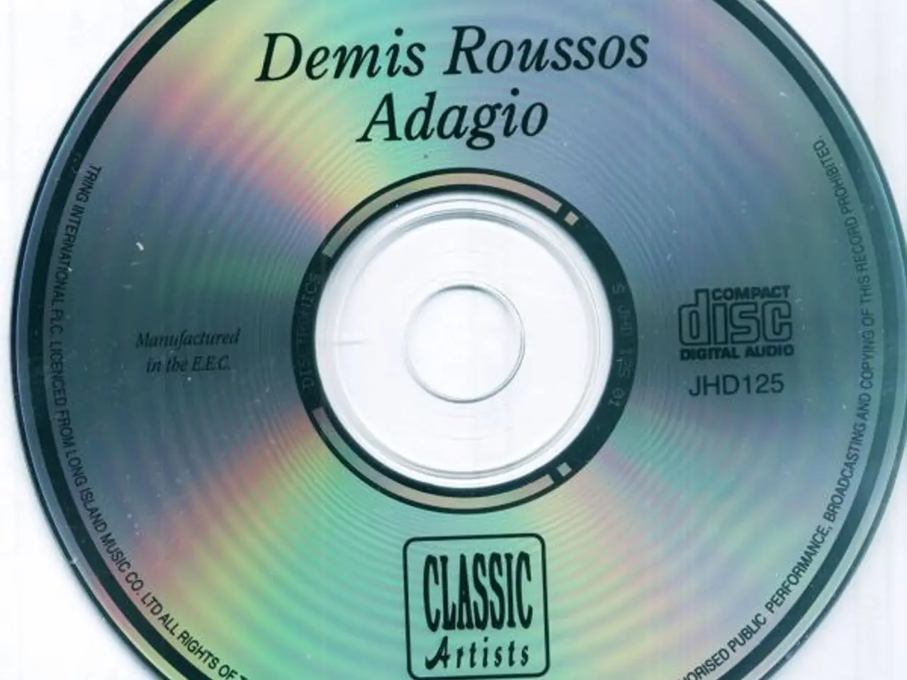 Billede 3 - Demis Roussos – Adagio – CD