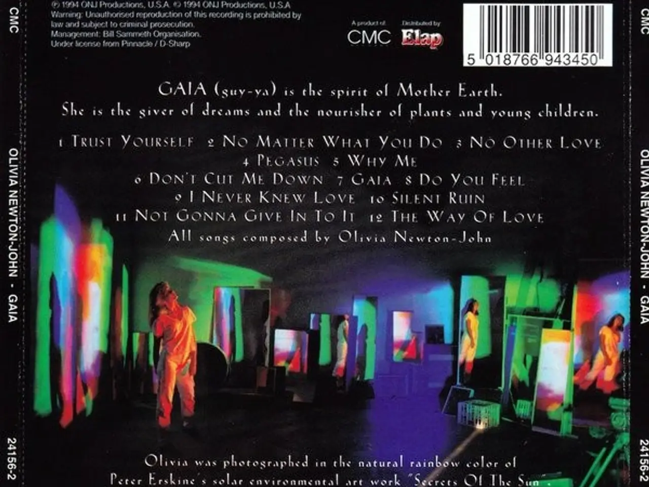 Billede 3 - Olivia Newton-John – Gaia – CD