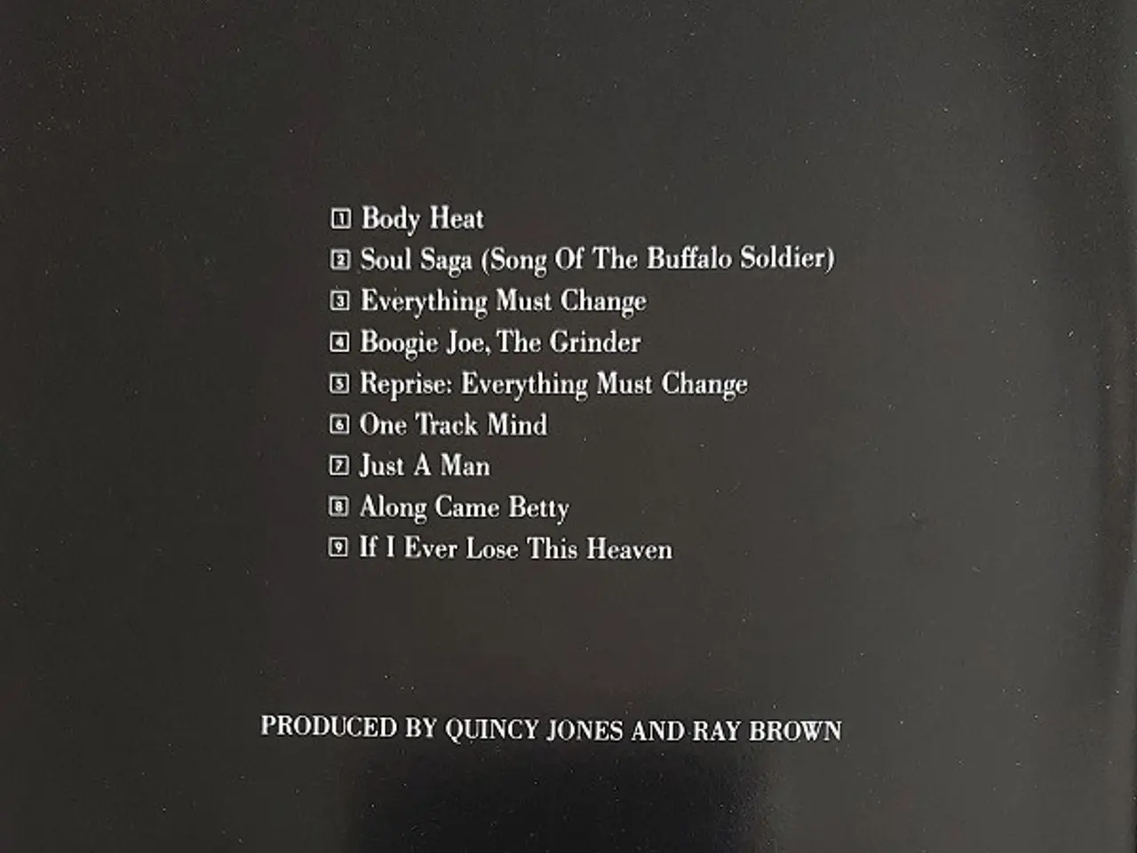 Billede 2 - Quincy Jones – Body Heat – CD