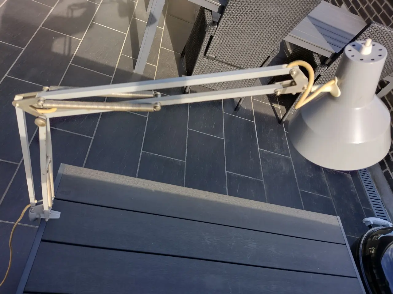 Billede 2 - Gammel arkitektlampe