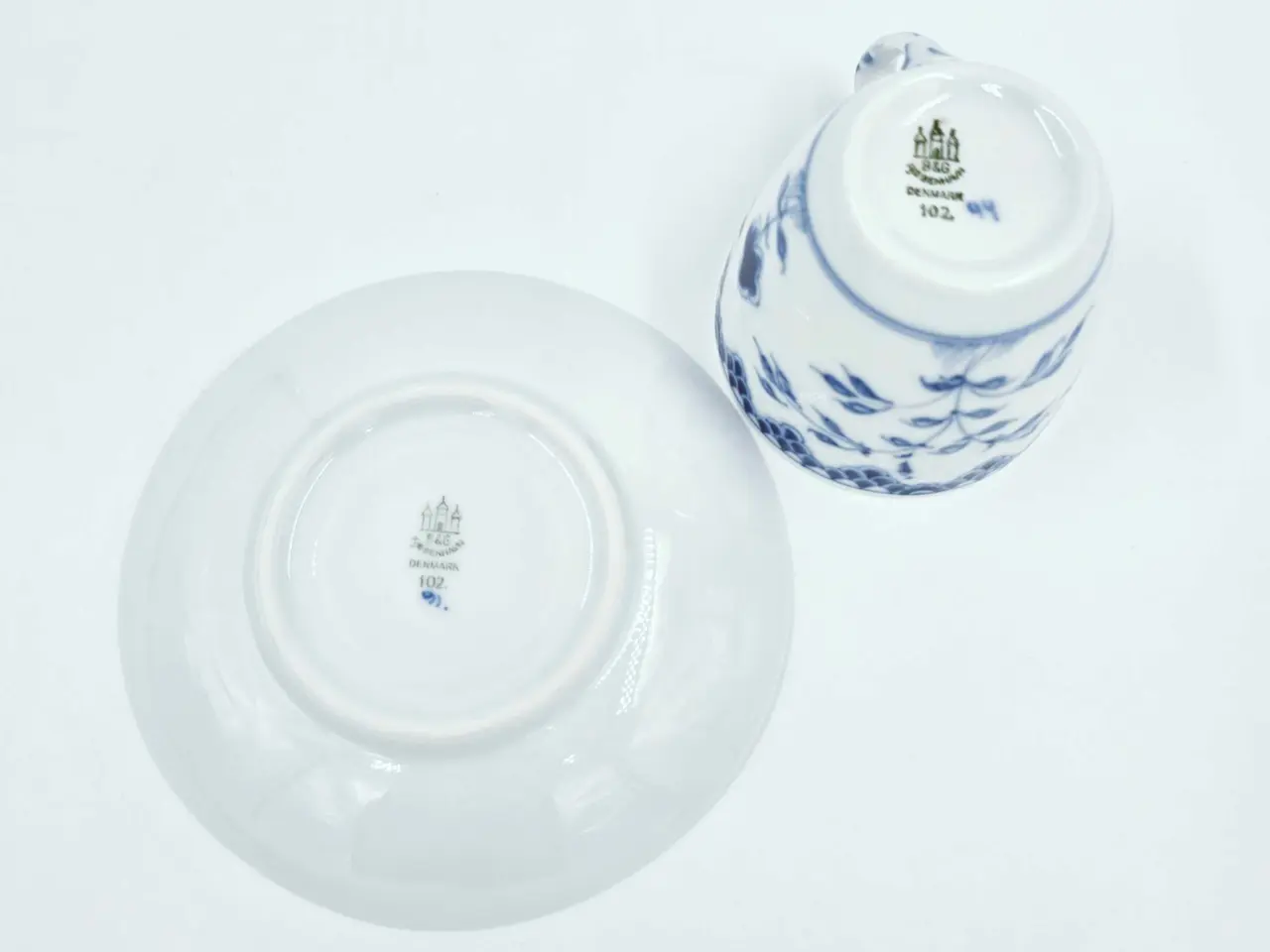 Billede 11 - Dickens Sommerfugl kaffekopper Porcelæn