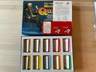 Otto Leisner Mester Quiz, strategi og voksenspil,