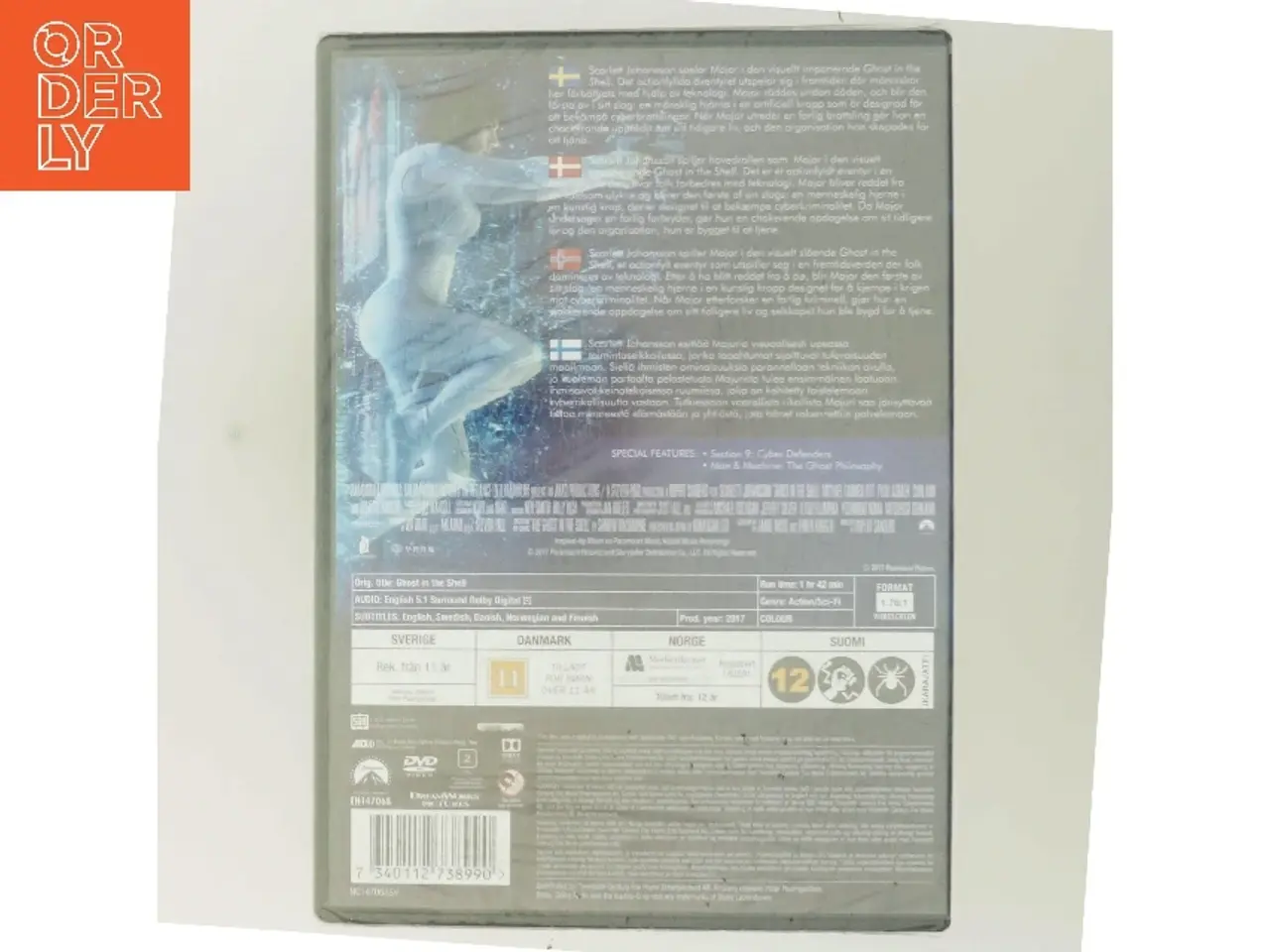 Billede 3 - Ghost in the Shell med Scarlett Johansson (DVD)