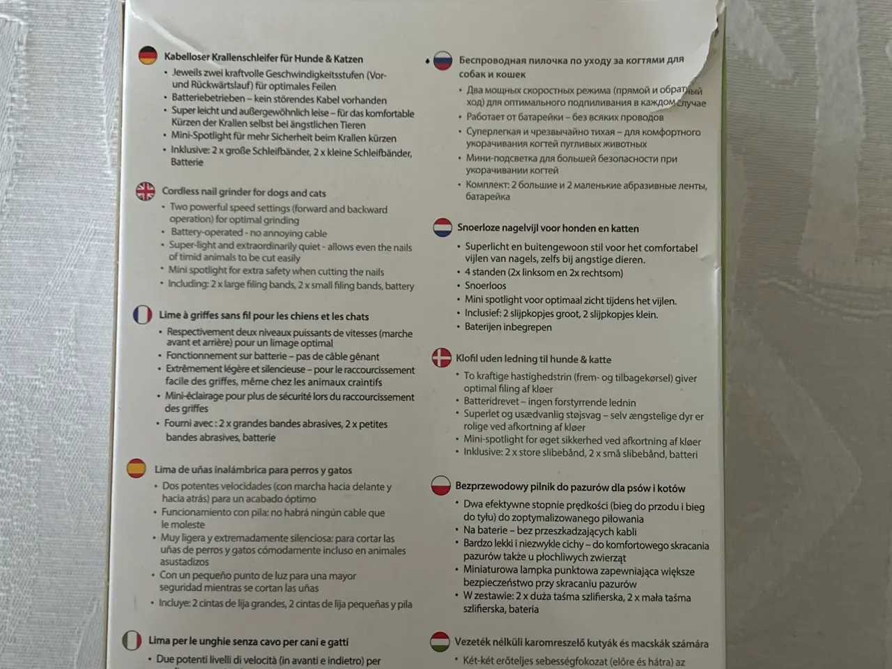 Billede 3 - Klosliber, batteridrevet.