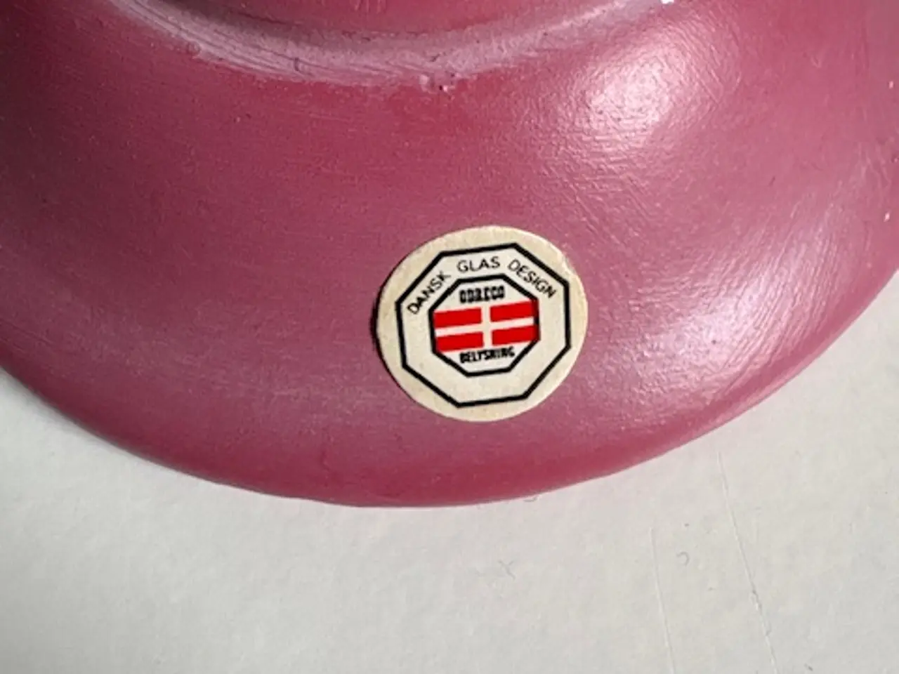 Billede 5 - Dansk Odreco porcelæns bordlampe sæt i rosa