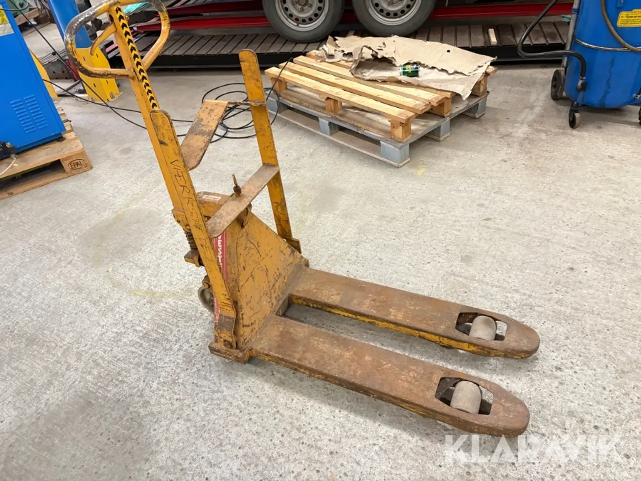 Billede 2 - Palleløfter med stativ 2500kg Vestergaard