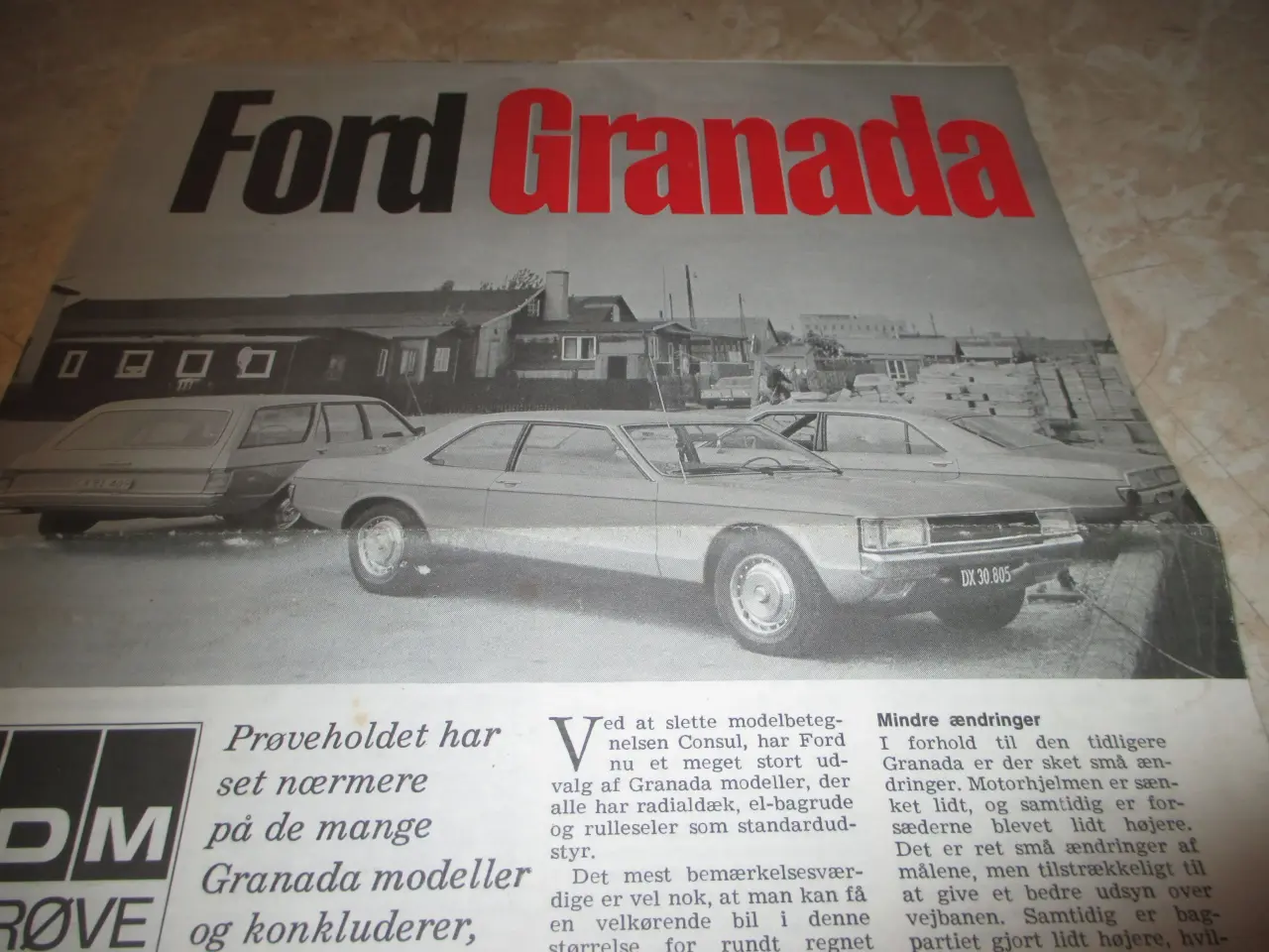 Billede 1 - Ford Granada Blad
