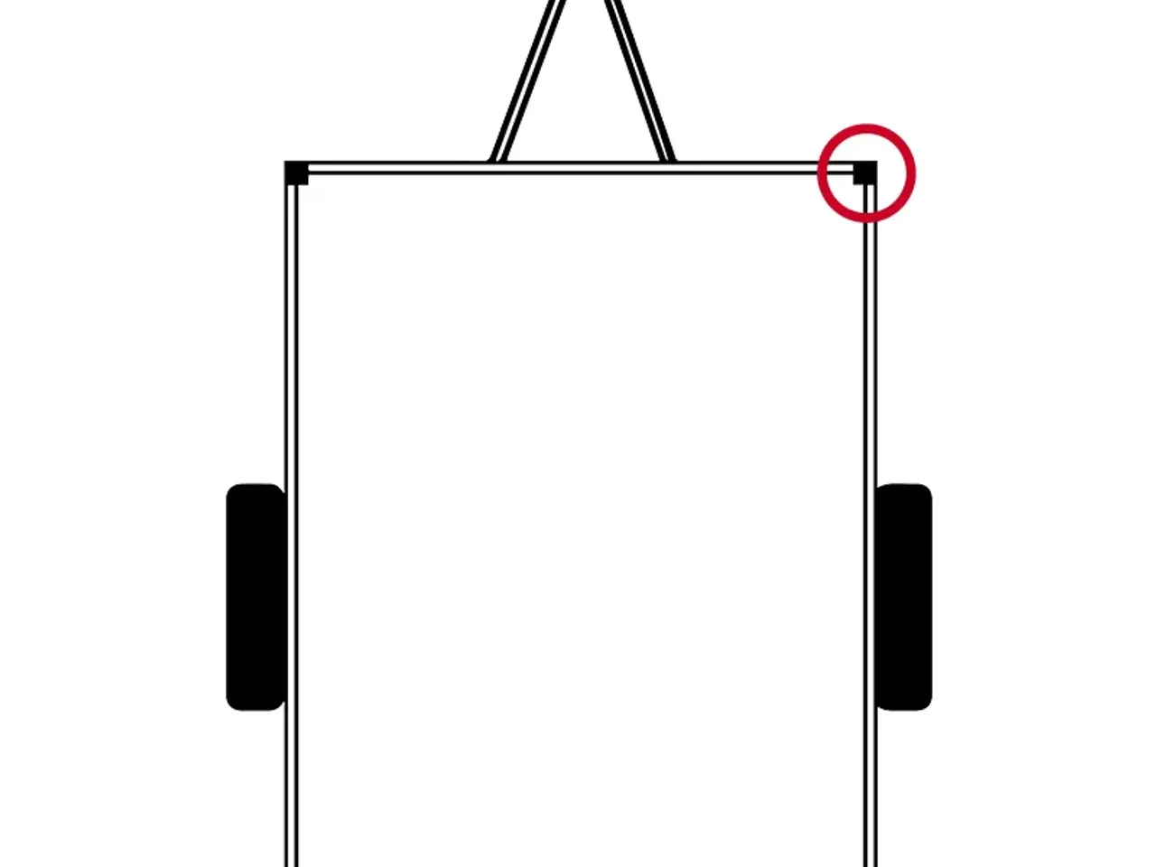 Billede 2 - Hjørnestolpe V bag / H for ED2x14