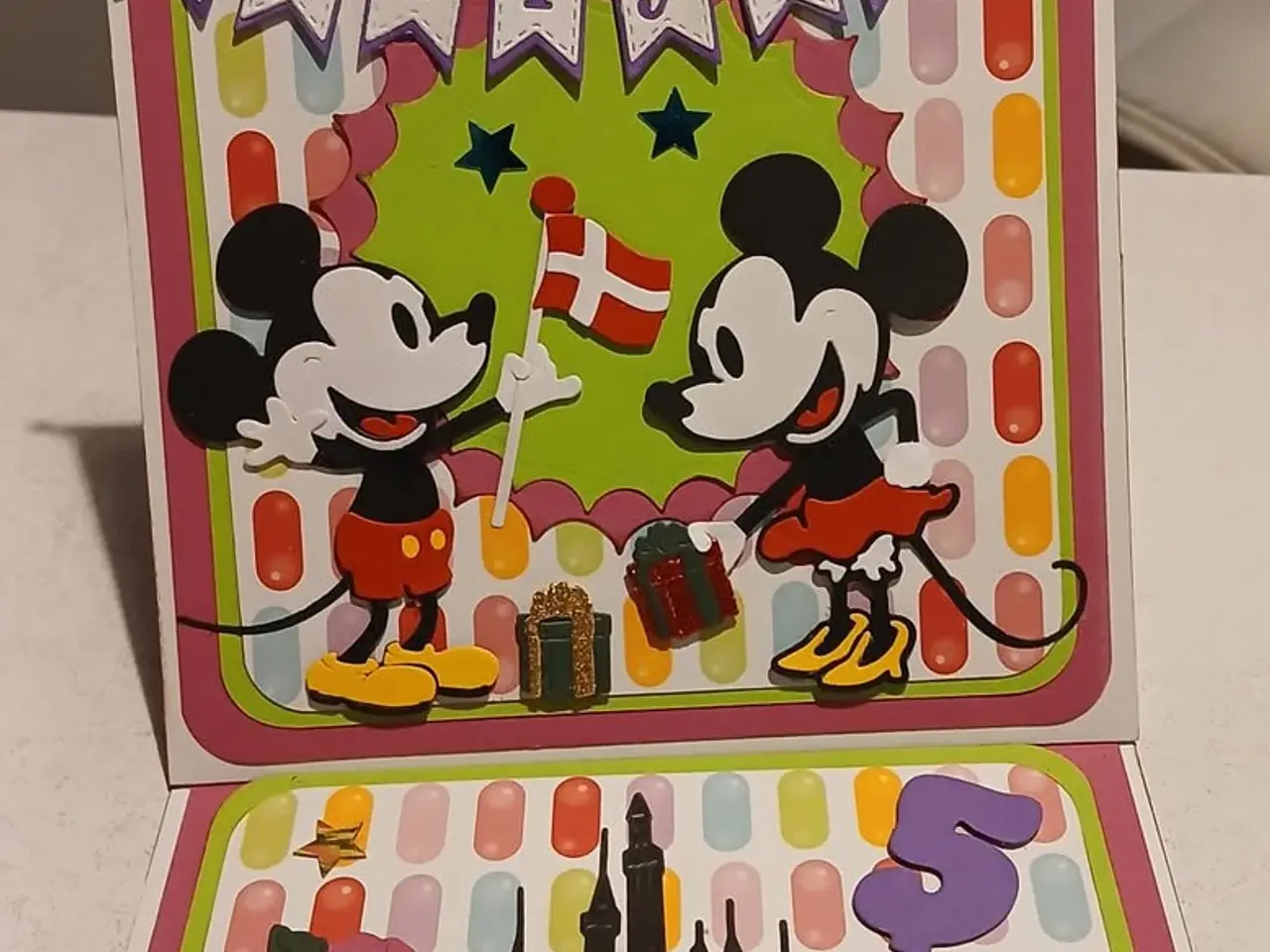 Billede 2 - Kort til børn med Disney sælges