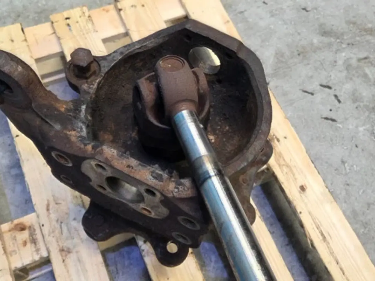 Billede 8 - New Holland LB 110 B Hjulnav R. 85817698
