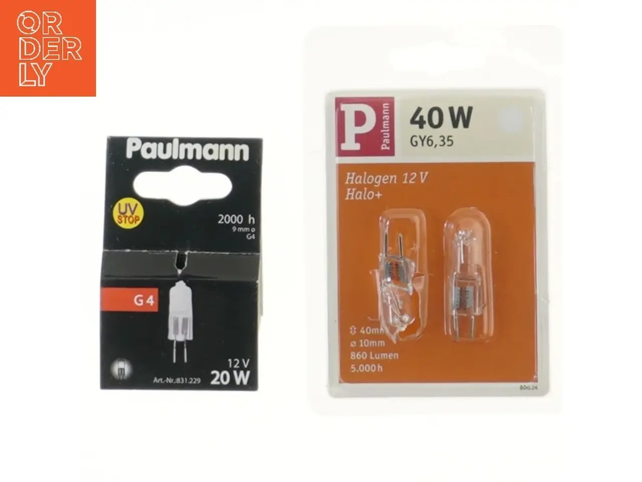 Billede 1 - Paulmann halogenpærer G4 og GY6,35 fra Paulmann