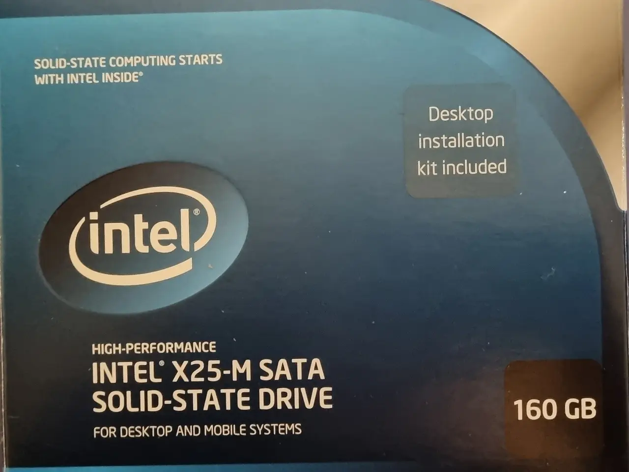 Billede 1 - 160 GB. Intel X25-M SATA Solid-State Drive 2.5"