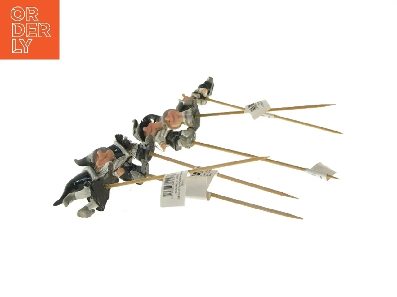 Billede 4 - Dekorative nissepinde (str. 21 cm)