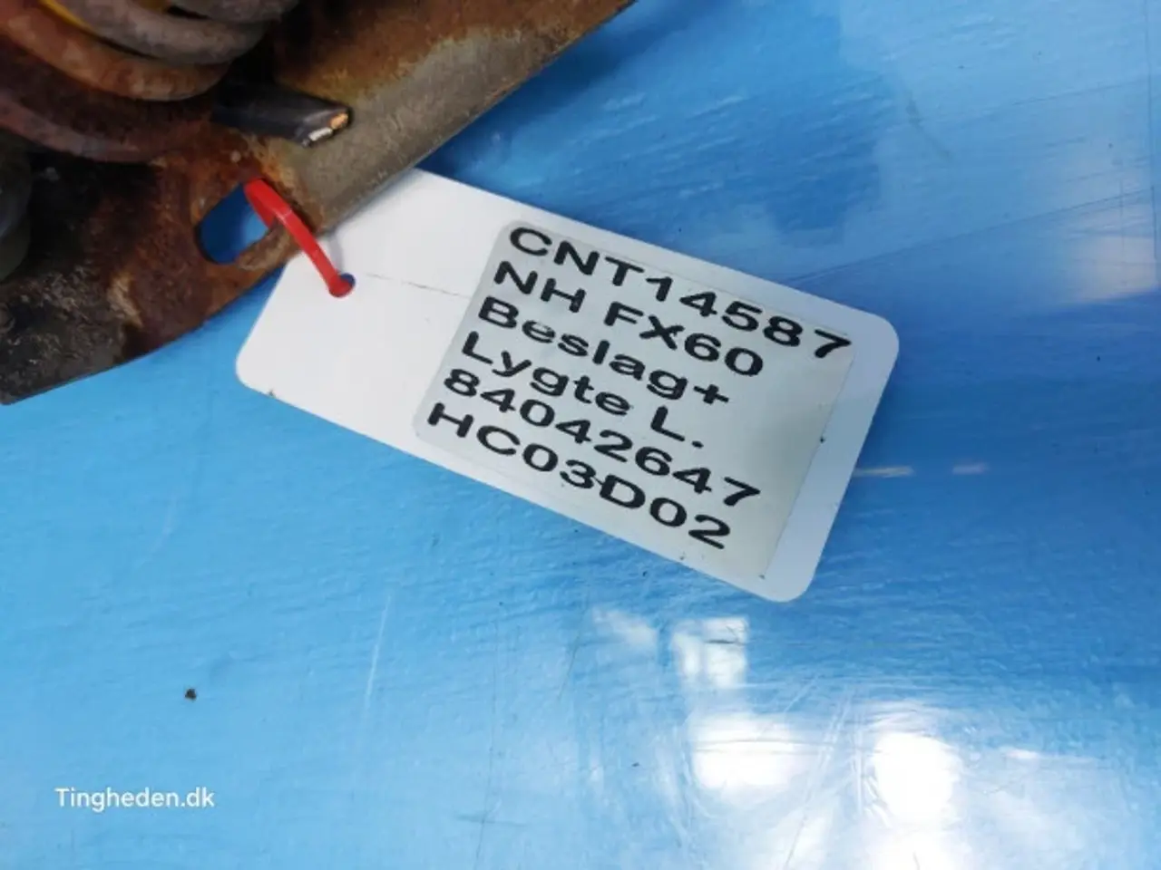 Billede 13 - New Holland FX60 Lygte og Beslag L. 84037090