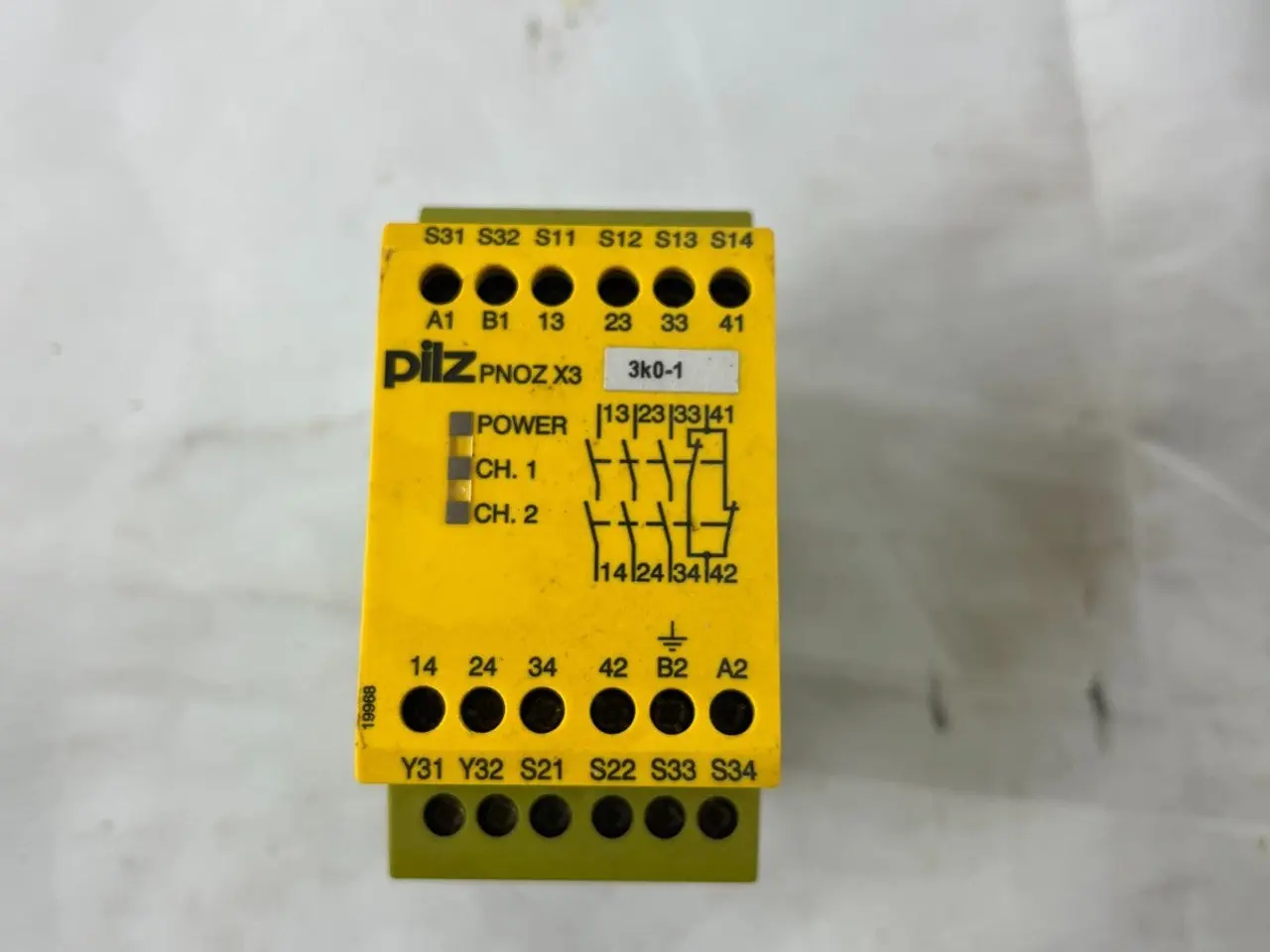 Billede 3 - Pilz PNOZ X3 sikkerhedsrelæ 24VAC/DC 230VAC Stop