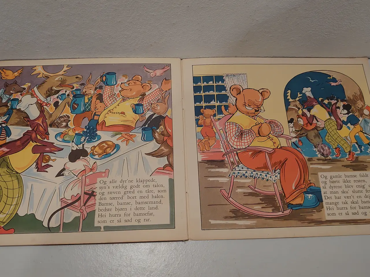 Billede 5 - Inge Aasted:Bamses Fødselsdag. Adolph Holst 4285