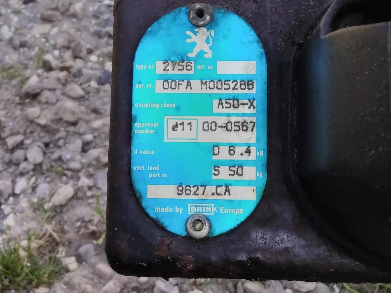 Billede 1 - Anhængertræk Peugeot 206