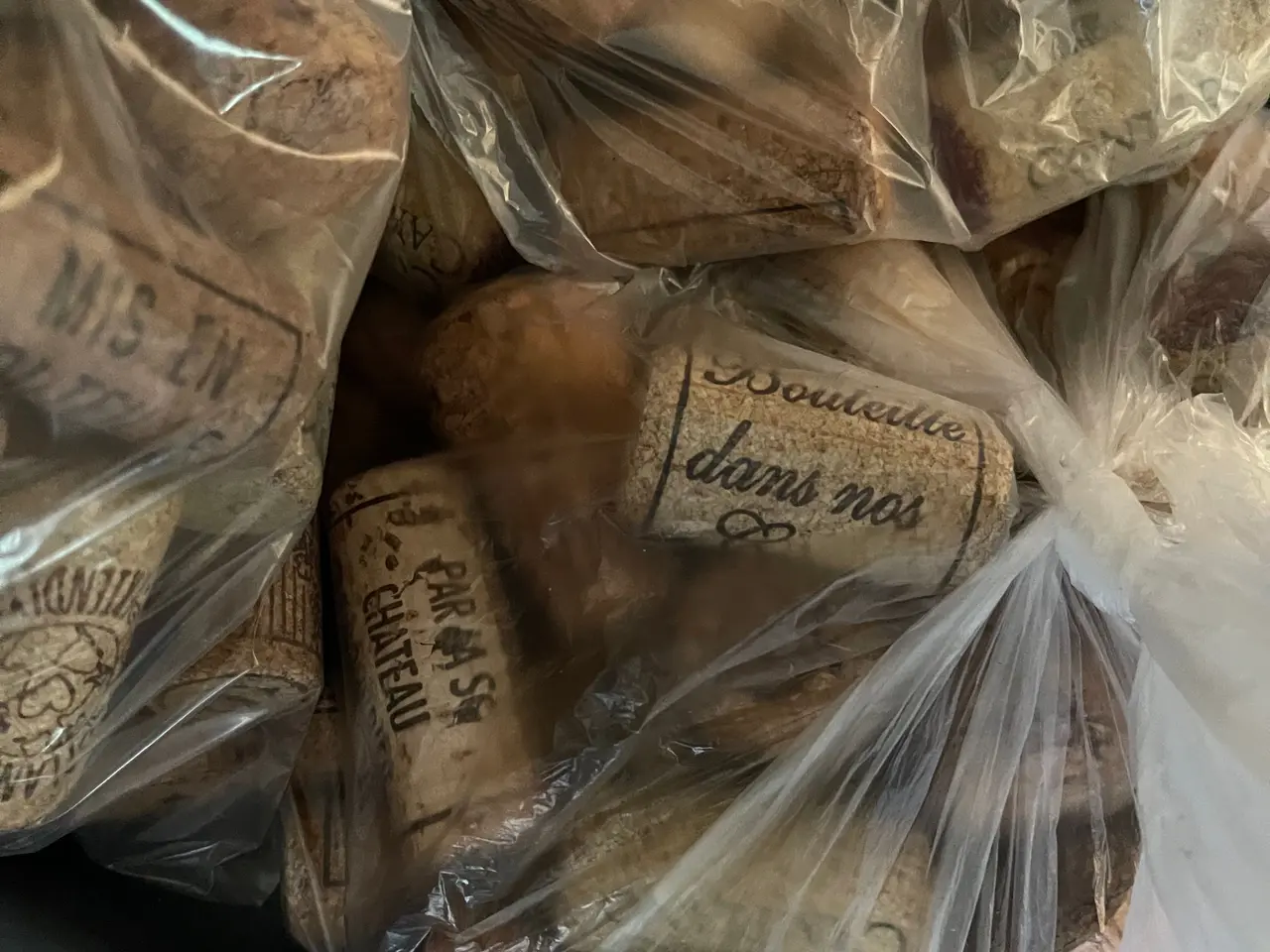 Billede 1 - Brugte vin- og champagne korkpropper 