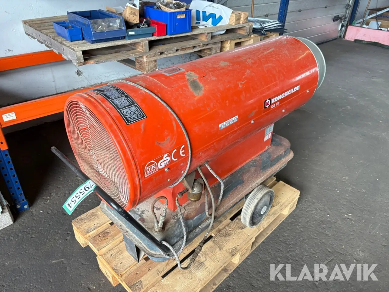 Billede 10 - Varmekanon Kongskilde KA 70