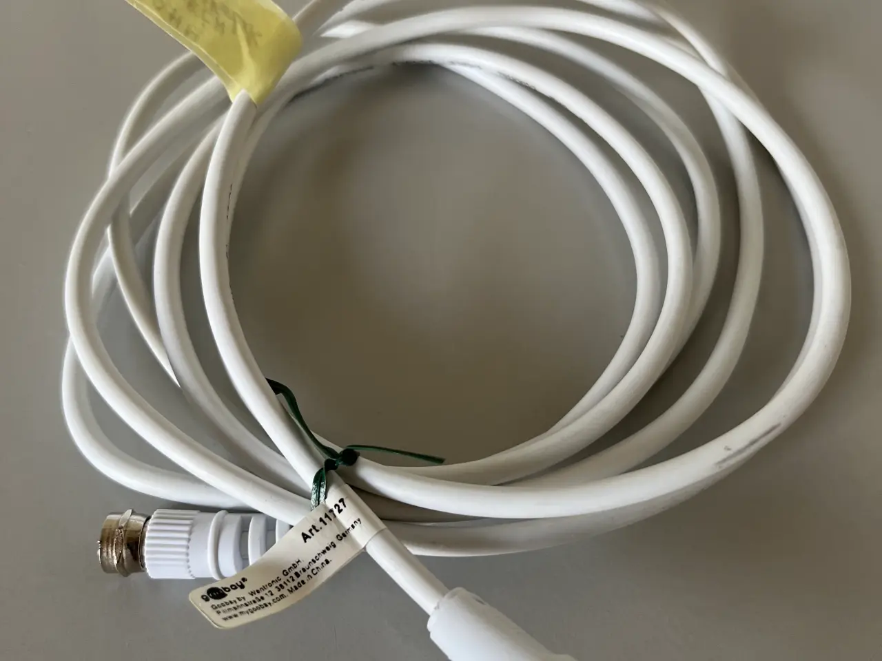 Billede 1 - Antennekabel 2.55 m. 