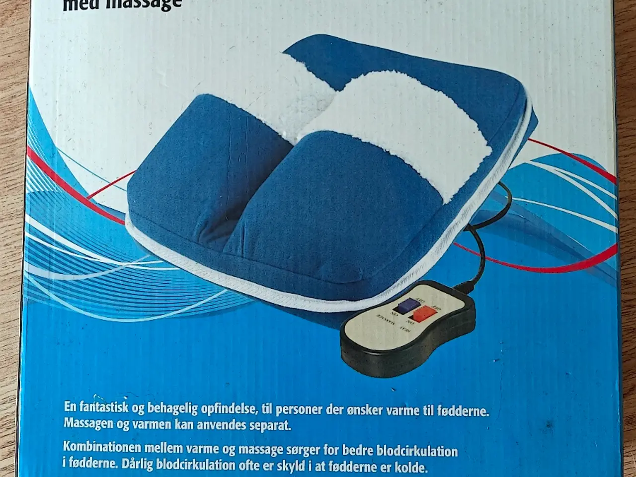 Billede 1 - Fin fodvarmer med massage