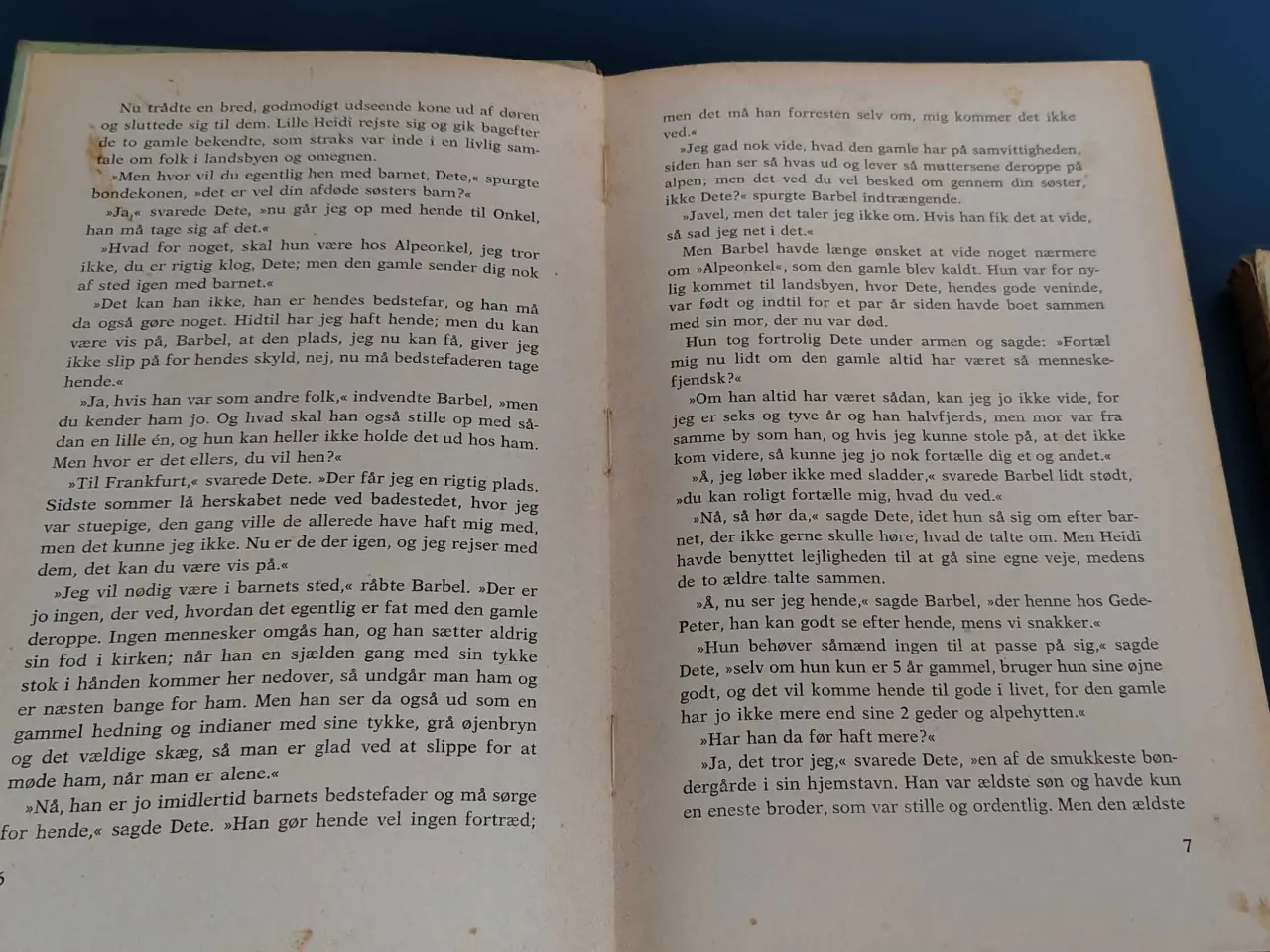 Billede 7 - 2 Heidi bøger fra 1964