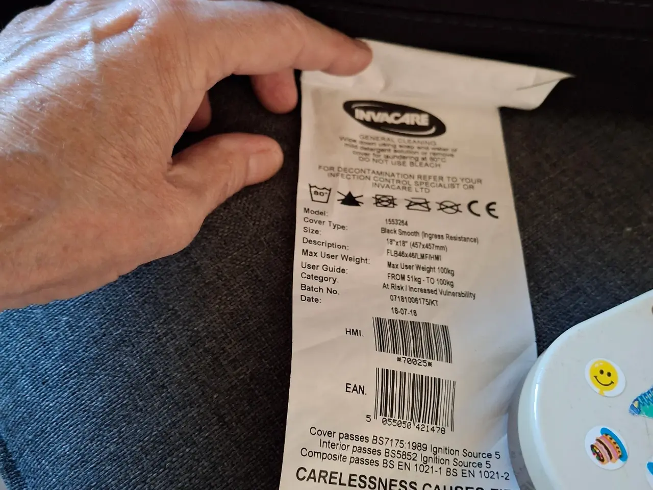 Billede 5 - Invacare siddepude