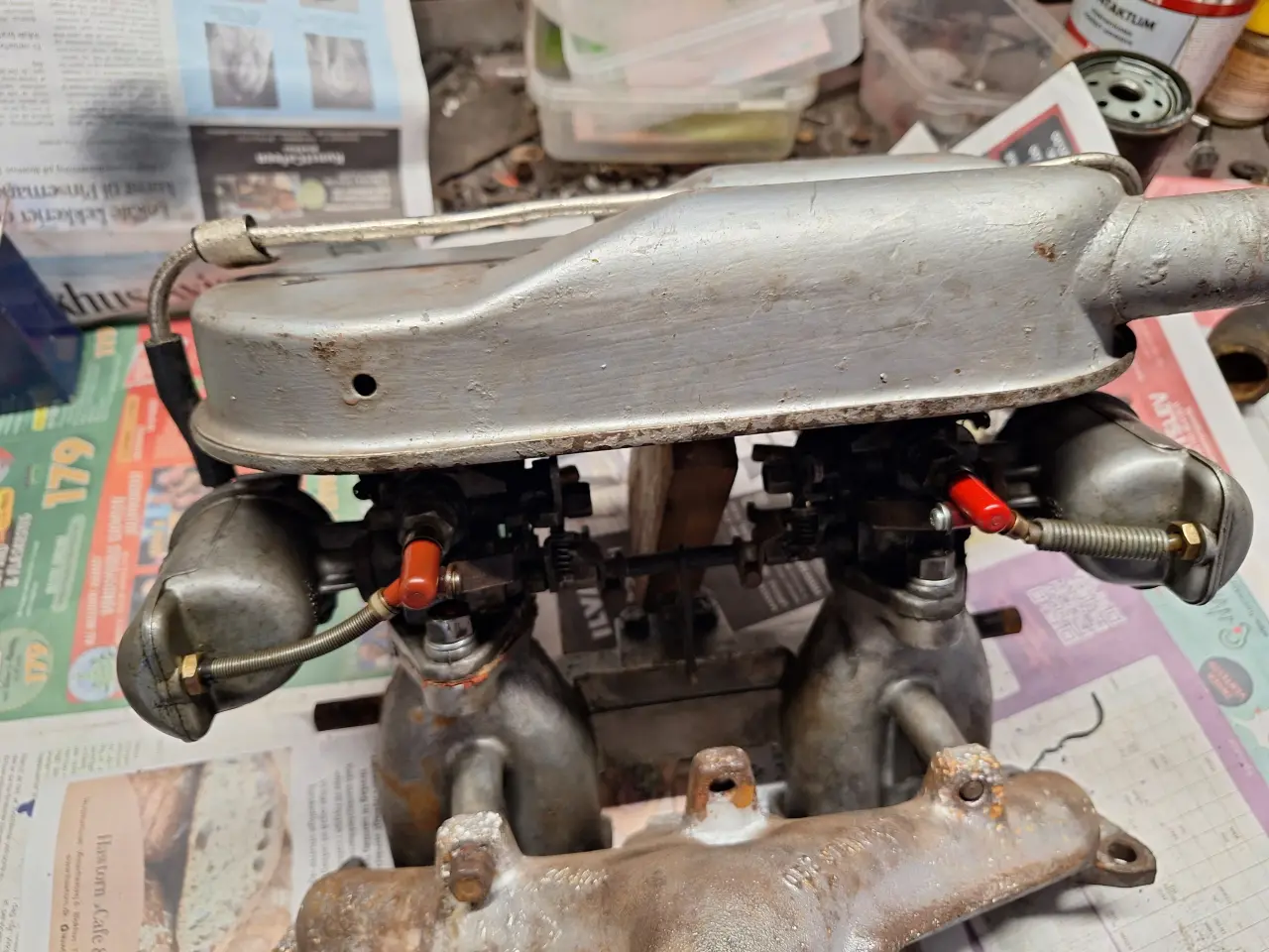 Billede 5 - Triumph Spitfire MK4, 1300 Dobbelt karburator+Mani