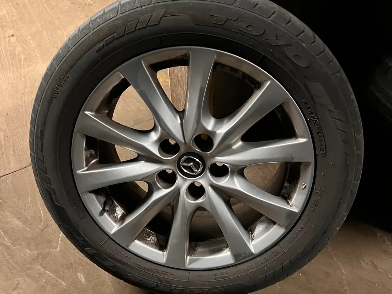 Billede 3 - 17” komplet sæt aluhjul Mazda 6