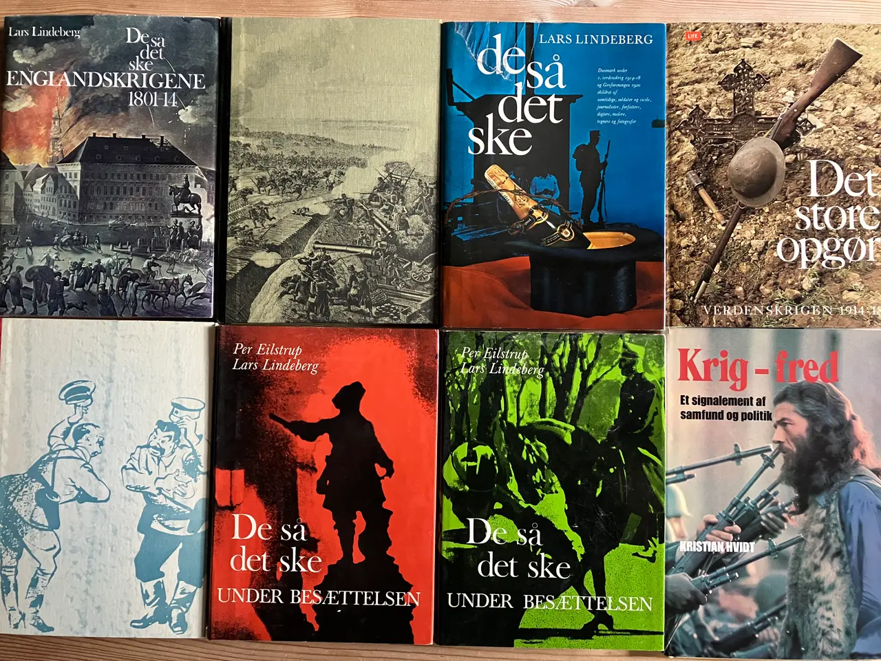 Billede 1 - De så det ske - otte store, flotte bøger