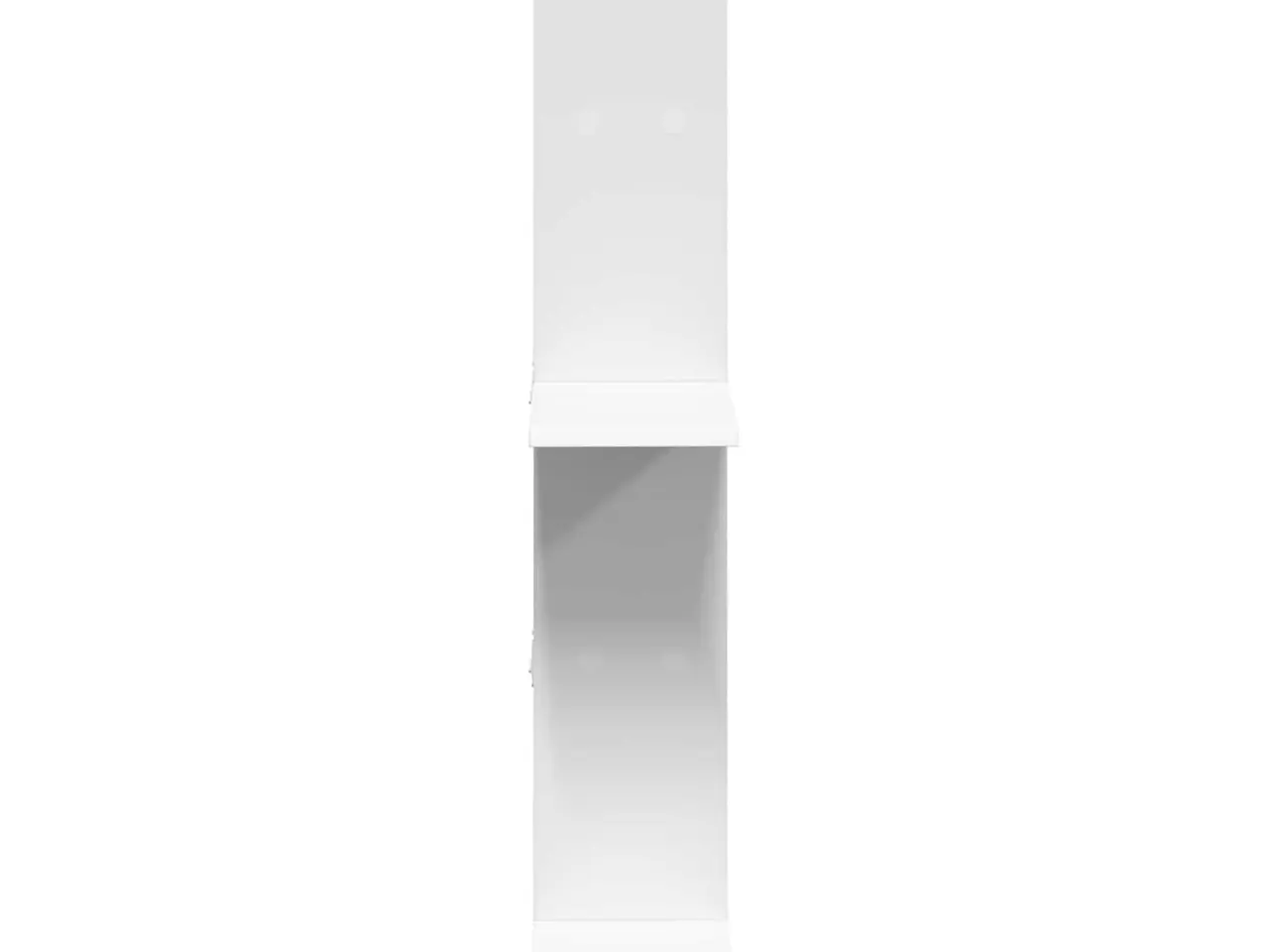 Billede 5 - Væghylde hvid 61 x 15 x 102 cm i konstrueret træ