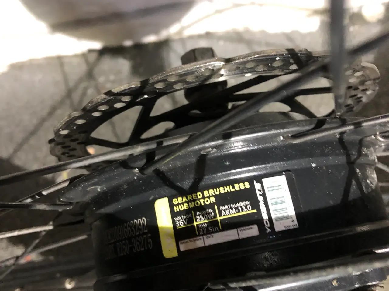 Billede 3 - Mtb el cykel hjul27,5” med motor