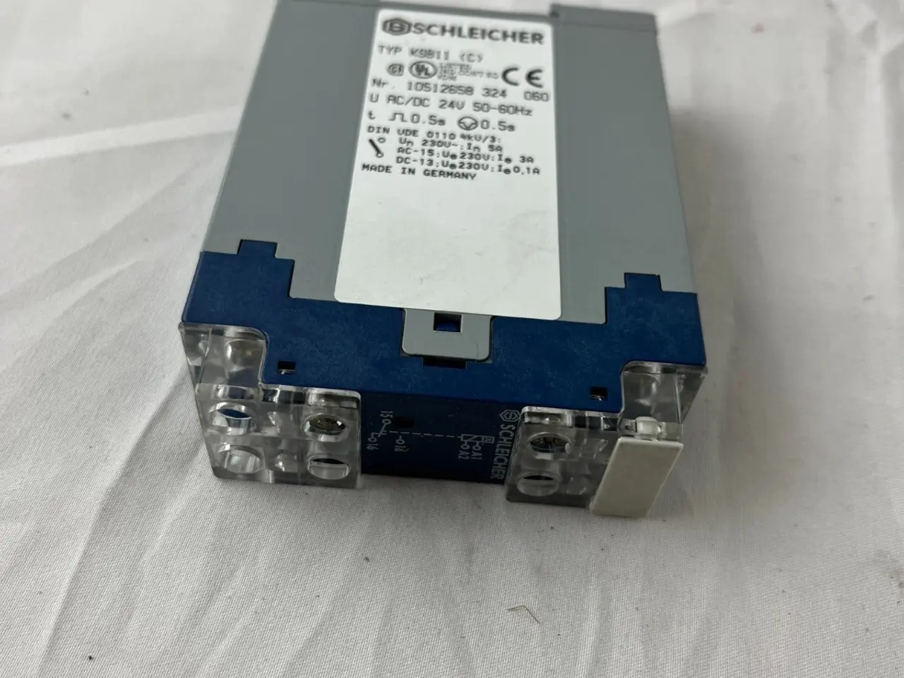 Billede 7 - Schleicher KSB11 (C) Time Delay relæ 24V AC/DC