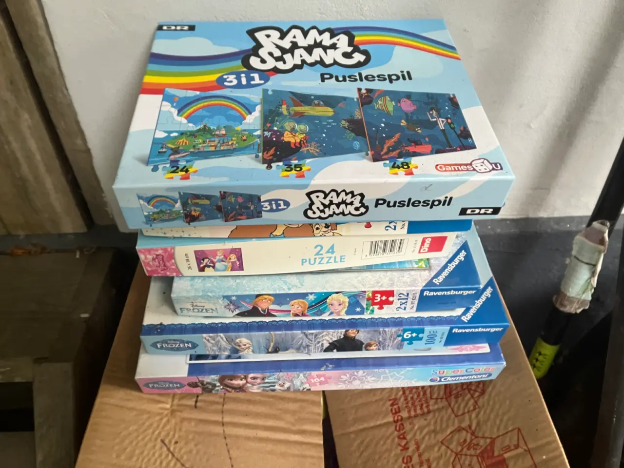 Billede 3 - Dukker og puzzlespil