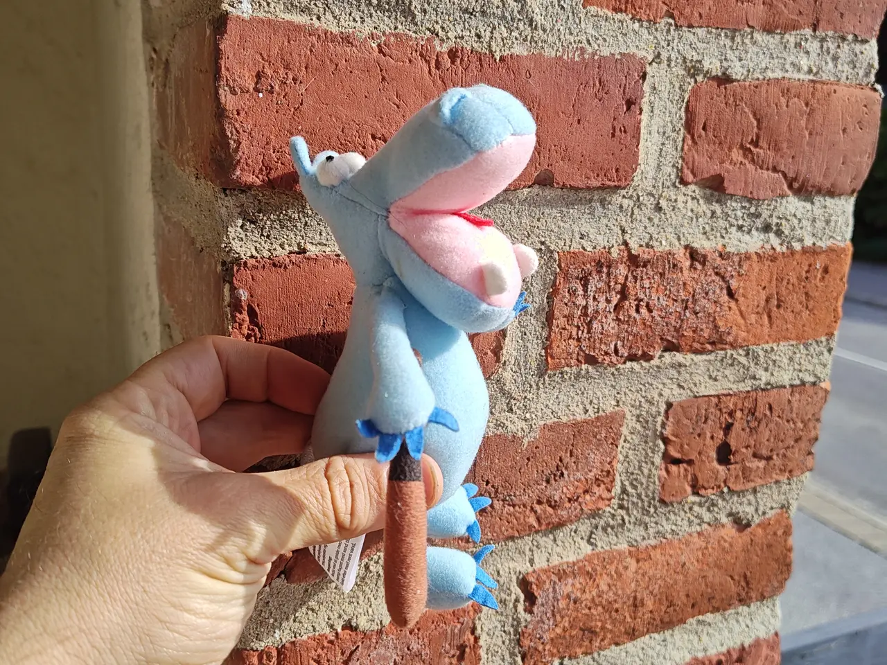 Billede 1 - Dolph Fascistisk bamse med kølle