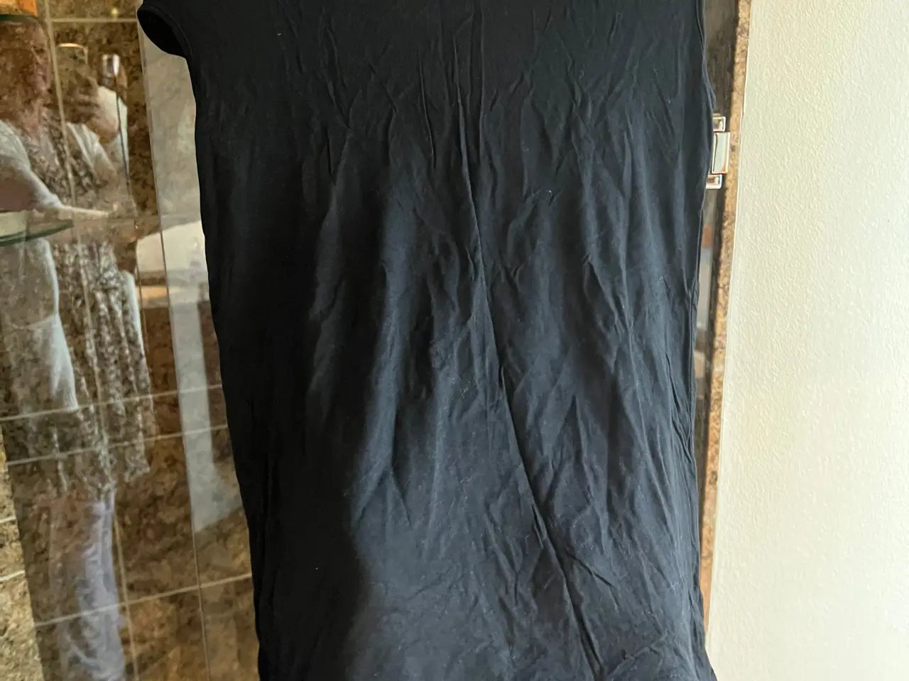 Billede 1 - Sort bluse med blonder fra Desigual str M