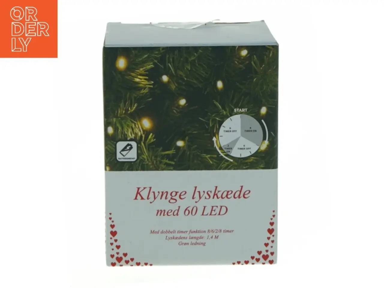 Billede 1 - LED lyssæt (str. 12 x, 9 x 6 cm)