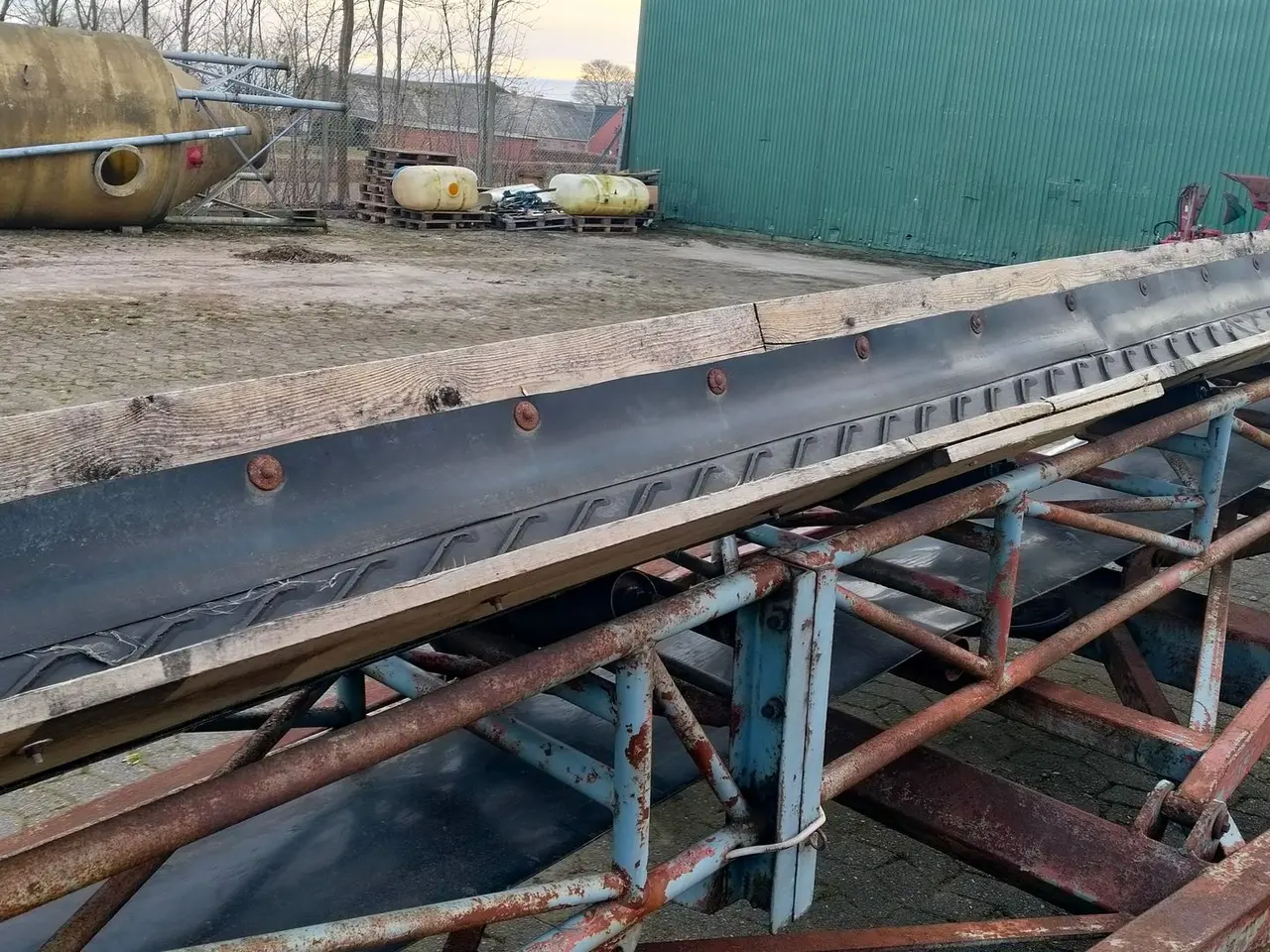 Billede 10 - - - - Gummibånds-transportør ca. 14 meter