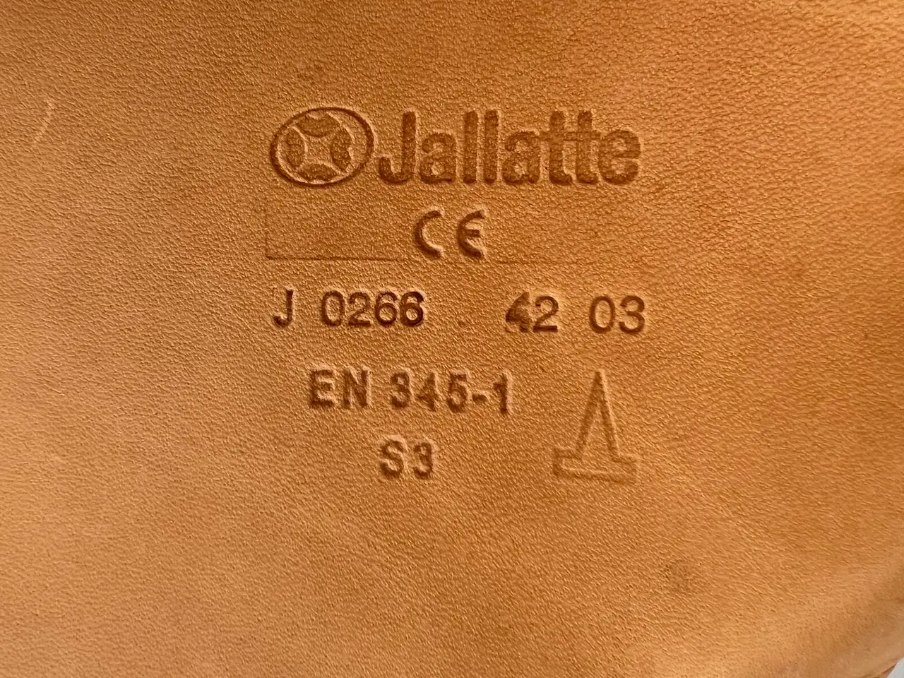 Billede 9 - Nye Arbejdsstøvler fra Jallatte i Læder. Str. 45.