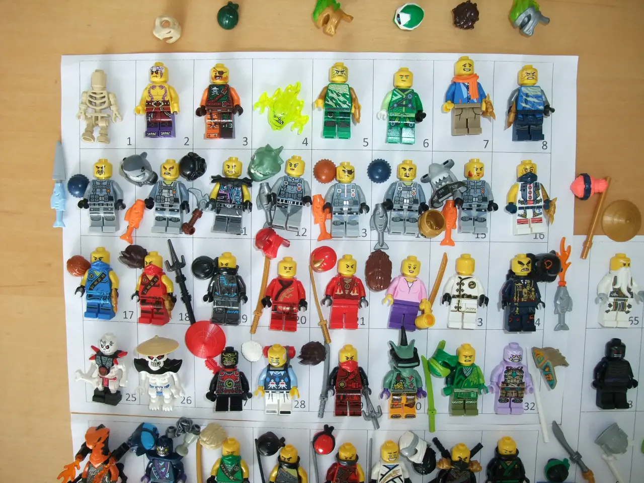 Billede 5 - Lego Ninjago Figurer