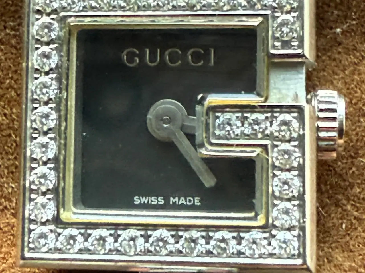 Billede 4 - Super flot Gucci 102G Mini dameur med diamanter