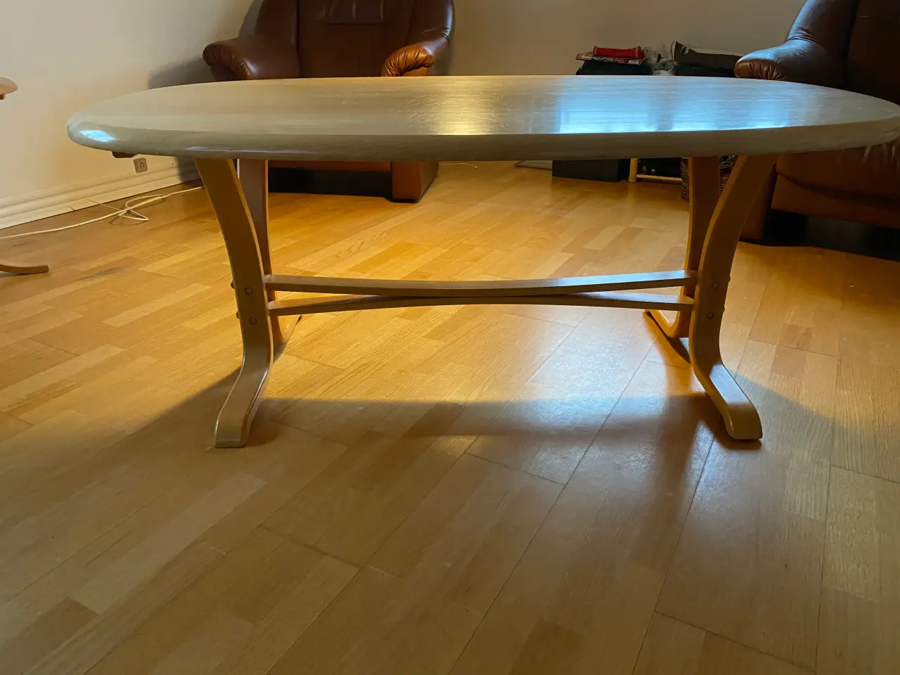 Billede 1 - Sofabord, i lakeret bøg