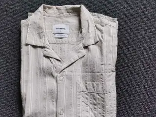 Woodbird viscose skjorte str S
