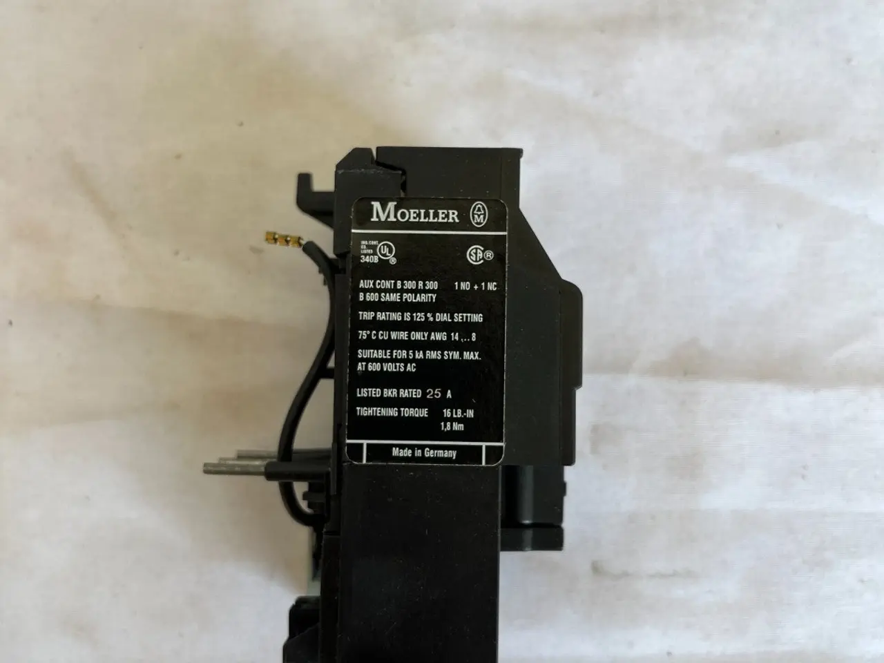 Billede 8 - Moeller Z00-6 Motor Overload relæ 4-6A ny